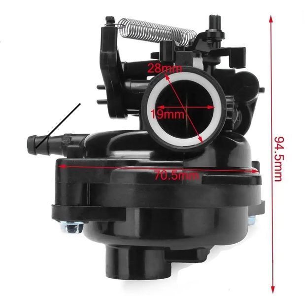 Карбюратор для Briggs & Stratton 799584, 798675, 59236, 593260 для серії 625Ex, 675Ex, 625 6671 фото