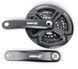 Шатуни вело Prowheel AL 22/32/42T 152 мм, ТС-CQ02 3120 фото 1
