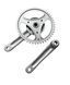 Шатун Prowheel 1/8"-46Т*170мм PRA-115, сріб 7372 фото 2