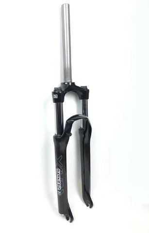 Вилка SR Suntour 26 ХСМ DISK, 1-1/8" *260мм, хід:100мм, чорна 5820 фото