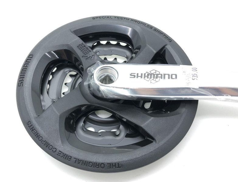 Шатуни вело Shimano FC-TY501, 170мм, 42*34*24Т 1887 фото