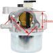 Карбюратор для двигунів Briggs & Stratton 790845 / 799871 / 796707 / 794304 (675&ndash;725EX, 190cc) для газонокосарок Toro, Craftsman 8187 фото 4