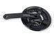 Шатуни вело Shimano FC-M131, 170мм, 42*34*24T, з чорним захистом 3121 фото 2