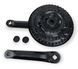 Шатуни вело Shimano FC-M131, 170мм, 42*34*24T, з чорним захистом 3121 фото 3