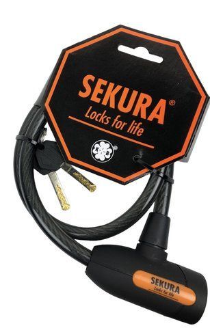 Замок вело KB 201 Spiral Cable 12 x 85 cm SEKURA 3483 фото
