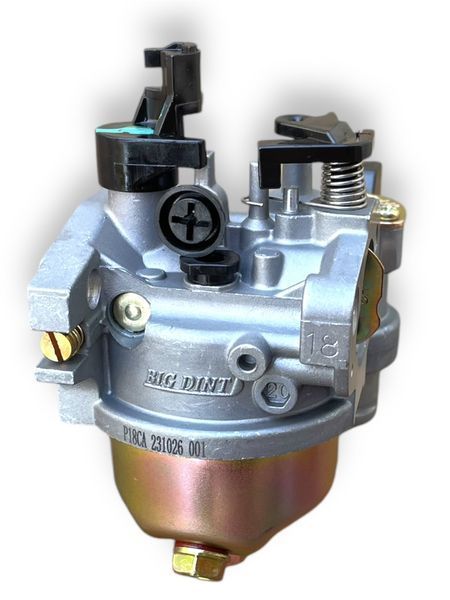 Карбюратор газонокосарки з краником на двигун honda GCV160 HR194 HR214 6661 фото